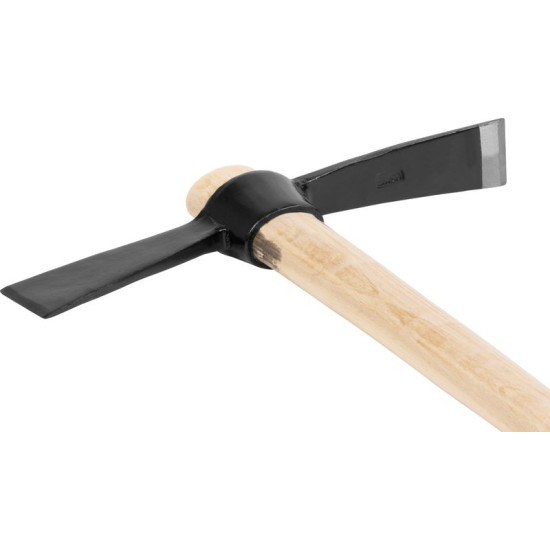 Pick axe Fireman, hoe/pick axe, wooden handle