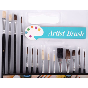Paint brush set 15 pcs