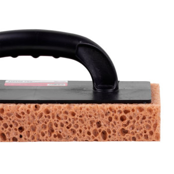 Dented stainless trowel 270x130x40mm Strend Pro Premium, PVC handle