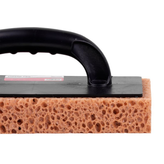 Dented stainless trowel 270x130x40mm Strend Pro Premium, PVC handle