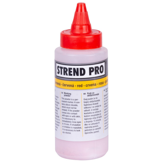 Powder Strend Pro CH305R, 150 g, masonry marking powder, red
