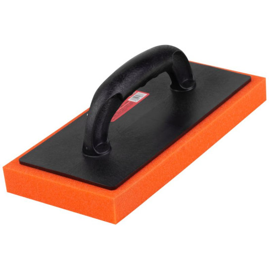 Dented stainless trowel 270x130x30mm Strend Pro Premium, PVC handle, hydro sponge