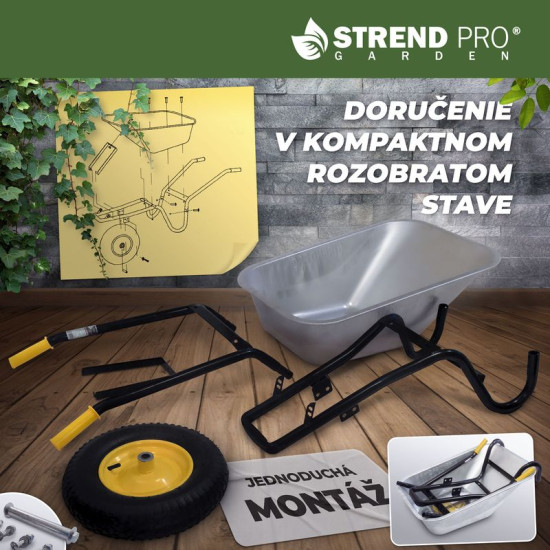 Тачка SF 95SB, 60 лит