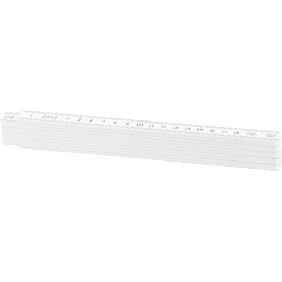 Measuring PVC folding rule 2m Strend Pro, white