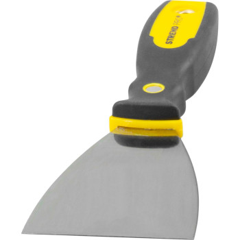 Stainless scraper 80mm Strend Pro, PVC handle PROFI