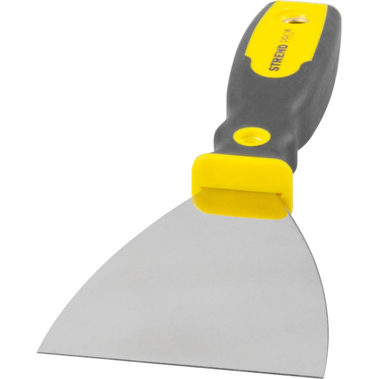 Stainless scraper 90mm Strend Pro, PVC handle PROFI