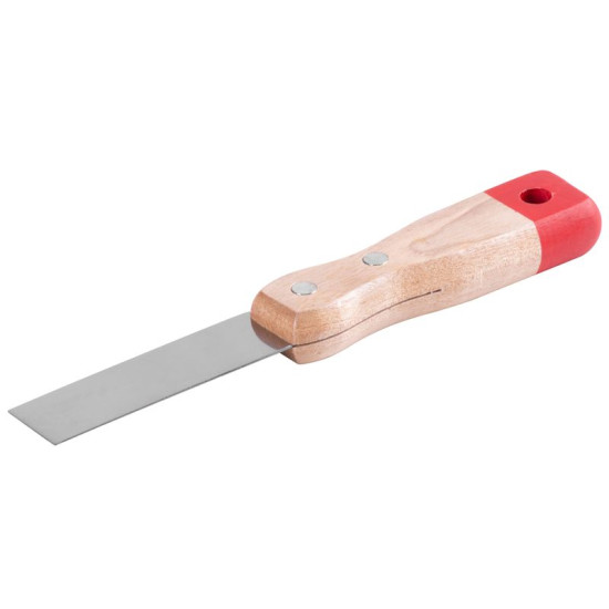 Putty knives  030mm Strend Pro, steel, wooden handle