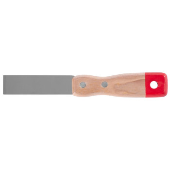 Putty knives  030mm Strend Pro, steel, wooden handle