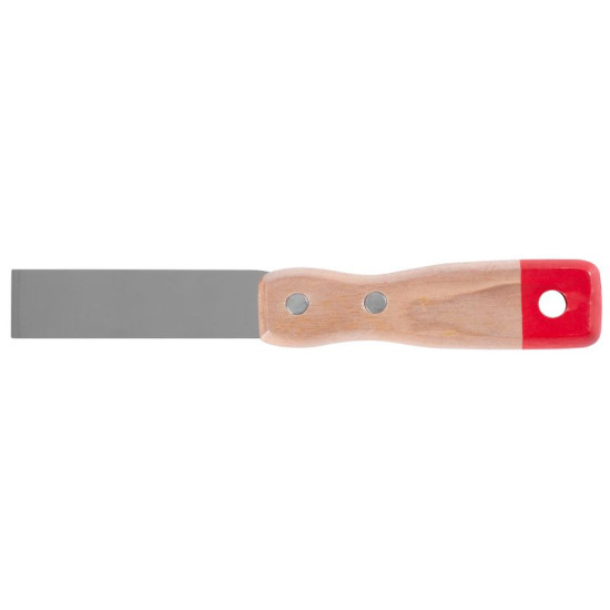 Putty knives  030mm Strend Pro, steel, wooden handle