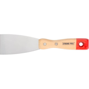 Putty knives  050mm Strend Pro, steel, wooden handle