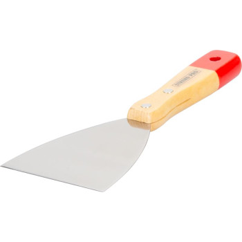Putty knives  090mm Strend Pro, steel, wooden handle