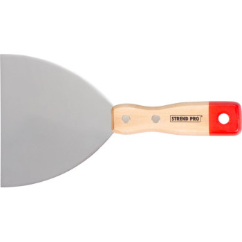 Putty knives 125mm Strend Pro, steel, wooden handle