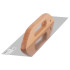 Stainless trowel 380x130x0,7mm Strend Pro Premium, wooden handle
