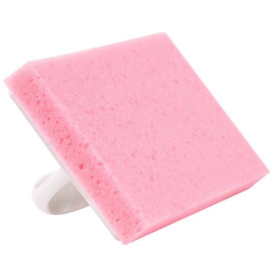 Trowel with sponge 260x120x22mm Strend Pro Premium, PVC handle  pink spongie