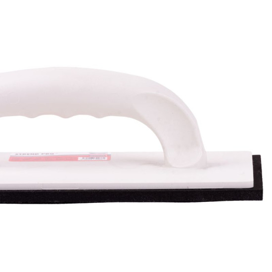 Trowel with rubber 260x120x8mm Strend Pro Premium, PVC handle