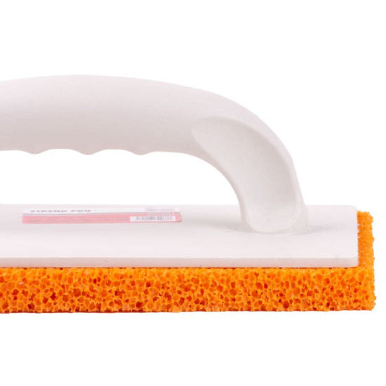 Trowel with sponge 260x120x18mm Strend Pro Premium, PVC handle
