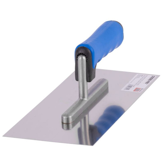 Stainless trowel  280x130 mm Strend Pro Premium, PVC handle