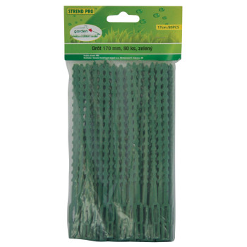 Iesiešanas stieple 170mm Strend Pro, PVC, pac. 80gab