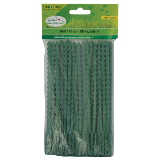 Iesiešanas stieple 170mm Strend Pro, PVC, pac. 80gab