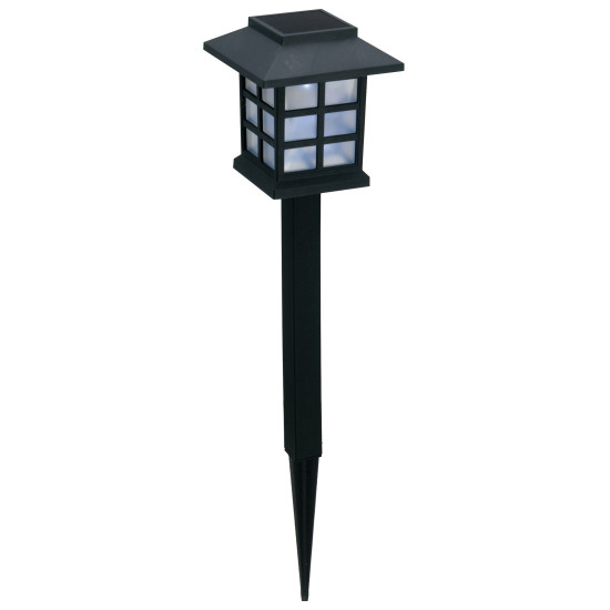 Lampa dārza Solar Alya, 38 cm, 1 LED, iepakojumā 16 gab, AAA