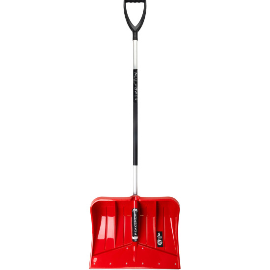 Лопата для снега DIаBLO • 520x395/1550 мм, с ручкой