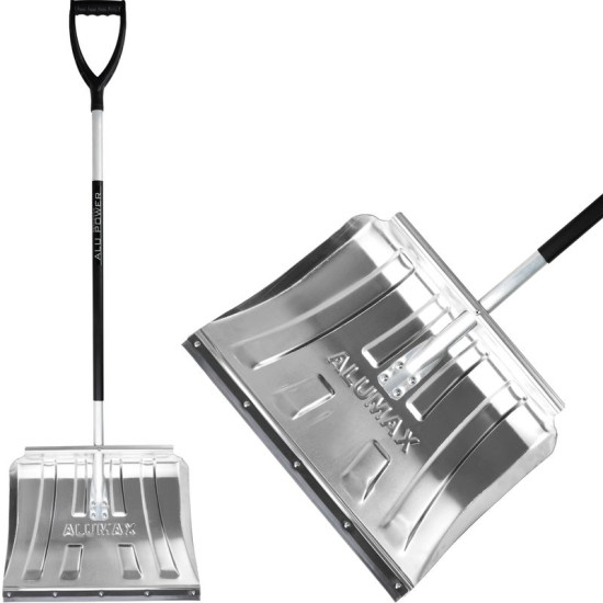 Лопата для снега аLUMаX S • 500x375/1505 мм, с ручкой