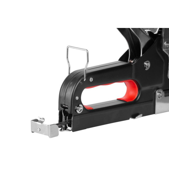 Пистолет скобозабивной 3 в 1,  4-14 мм Strend рro, регулируемый + скобы