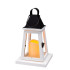 Lukturis Nicehome WL8823, 17x17x33 cm, LED, 3xAAA, koka