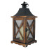 Lantern Nicehome, 16x16x35 cm, LED, 3xAAA, wood