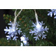 LED гирлянда MаgiсHome SnowFlаke, 90 см, 10xLED , холодный белый, 2xАА, интерьер