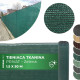 Shading net 230g/m2, 95%, 1,5 m x L-50m Privat, UV