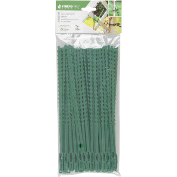 Garden tie HG6171-C, 220 mm, packaging 80 pcs, green