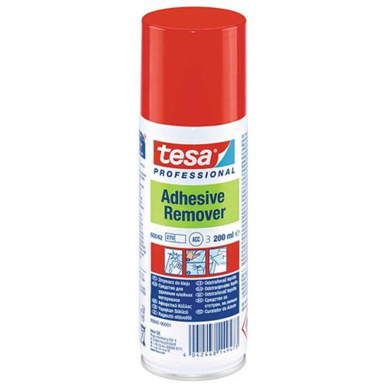 Glue and stickers remover tesa® PRO, 200 ml, spray