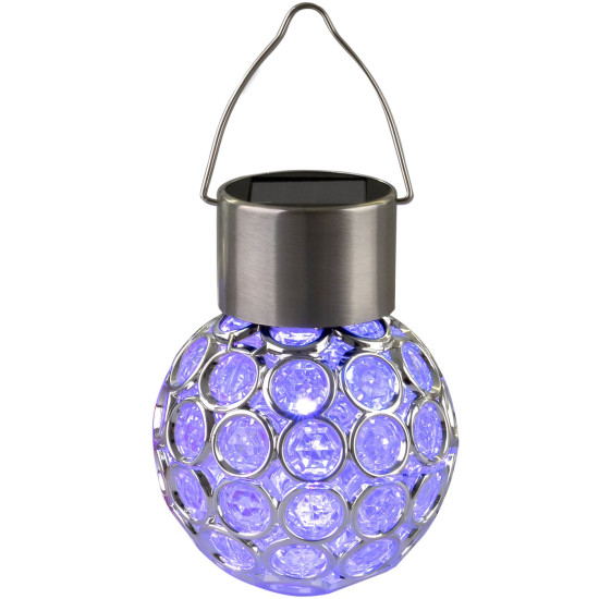 Lampa dārza Solar Propus, 8x11 cm, 1 LED, AAA, iepakojumā 12 gab