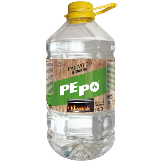 Degviela PE-PO® biokamīnam, 3 lit.