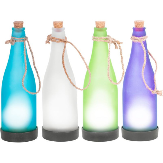 Lampa dārza Solar Nunki, 250 mm, 1 LED, 2/3AA, iepakojumā 12 gab.