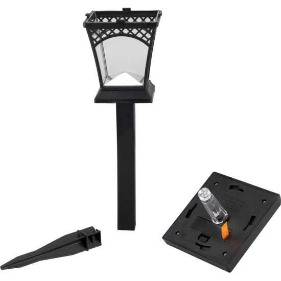 Лампа Strend Pro Heka, 430 мм, солнечная батарея, 1xLED, АА