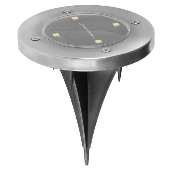 Лампа Strend Pro Gruid, 115x140 мм, солнечная батарея, 4x LED, АА