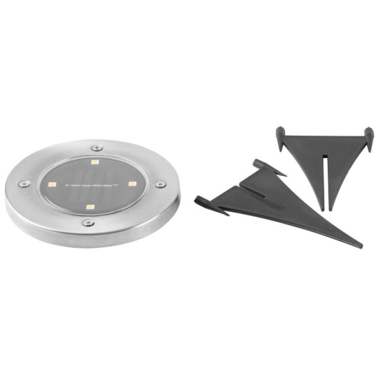 Лампа Strend Pro Gruid, 115x140 мм, солнечная батарея, 4x LED, АА