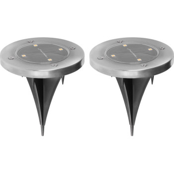 Лампа Strend Pro Gruid, 115x140 мм, солнечная батарея, 4x LED, АА