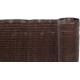 Затеняющая сетка BrownDeсor W101, 1,0x50 м, УФ, 230 г/м2, коричневая