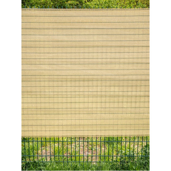 Aizēnojošais siets GoldScreen 1,5x05 m, UV, 185 g/m2, 50 cm bēšs