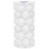 Ball MagicHome, 30 pcs, 6 cm, white, shiny, for the Christmas tree