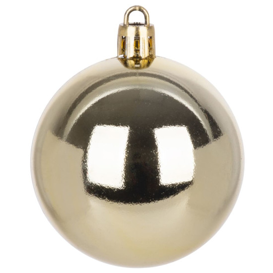 Egles rotājumi MagicHome, 30gab, 6 cm, zelts, eglītei