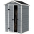 Garden house Keter® MANOR 4x3, grey/white, 128x94x196 cm, UV