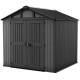 Māja Keter STRONGHOLD 8X8, pelēka, dārzs, 254x228.6x220 cm