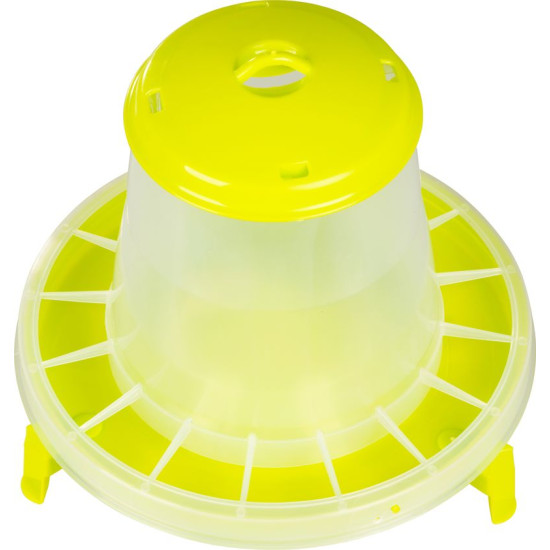 Feeder 2203AF, 5.25 lit., for poultry, plastic, on stand