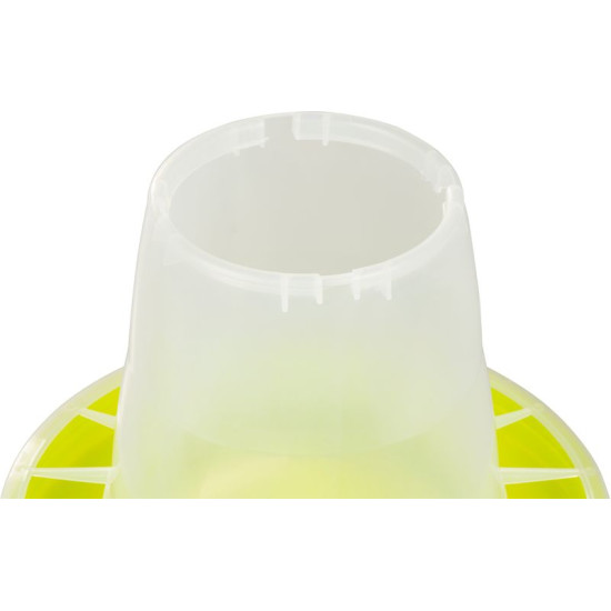 Feeder 2203AF, 5.25 lit., for poultry, plastic, on stand