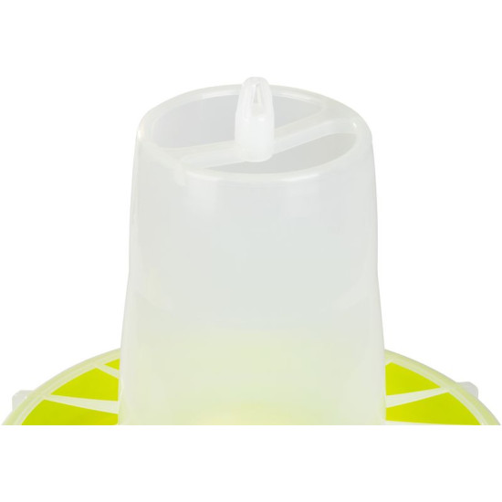 Feeder 2198AF, 10.5 lit., for poultry, plastic, on stand