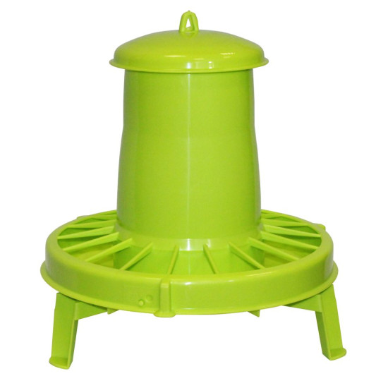 Feeder 2198AF, 10.5 lit., for poultry, plastic, on stand